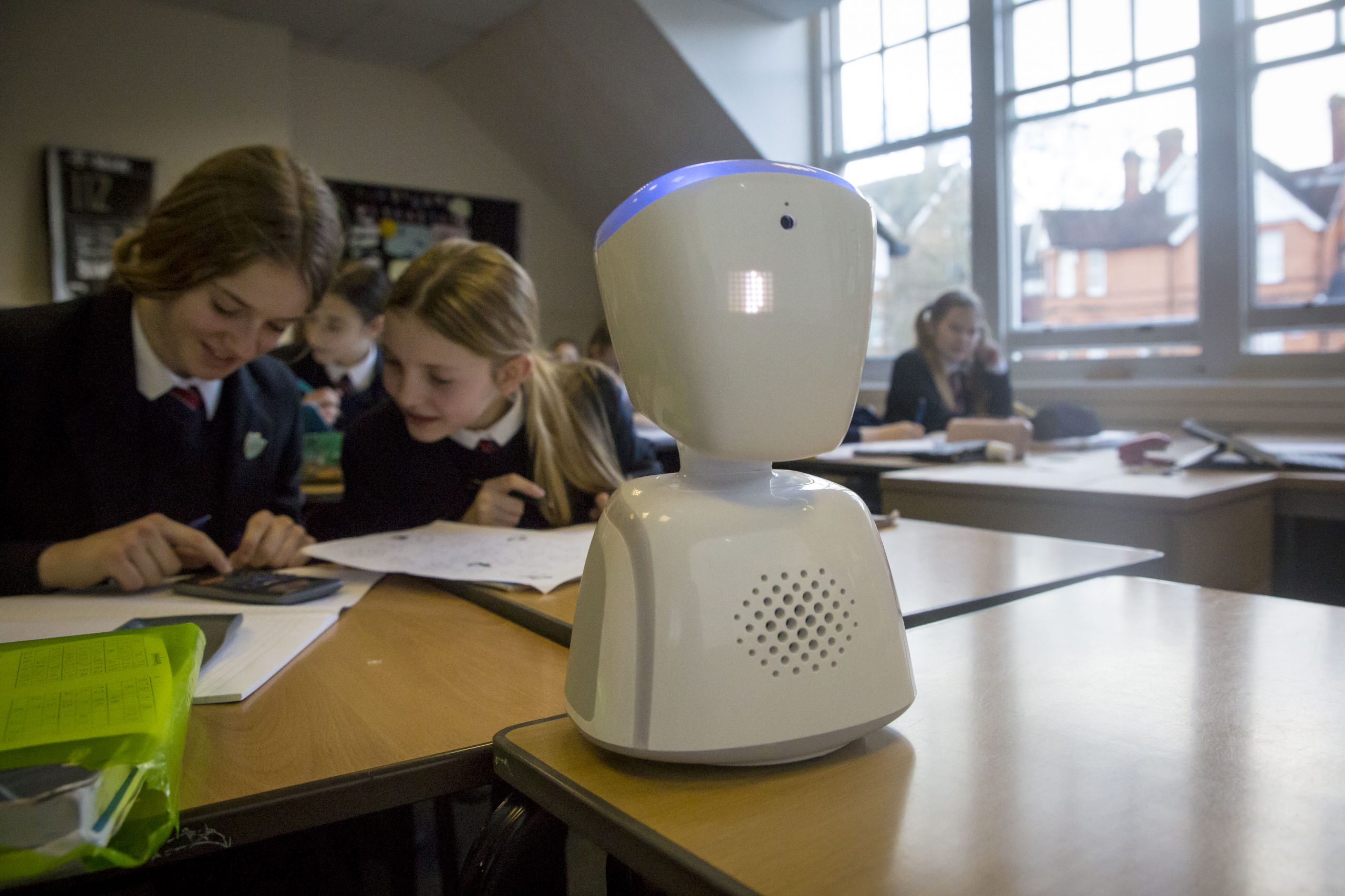Robot technology transforms access to learning for pupils in need