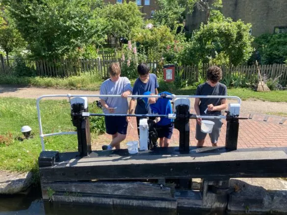 Greenes’ House pupils transform the Berkhamsted towpath